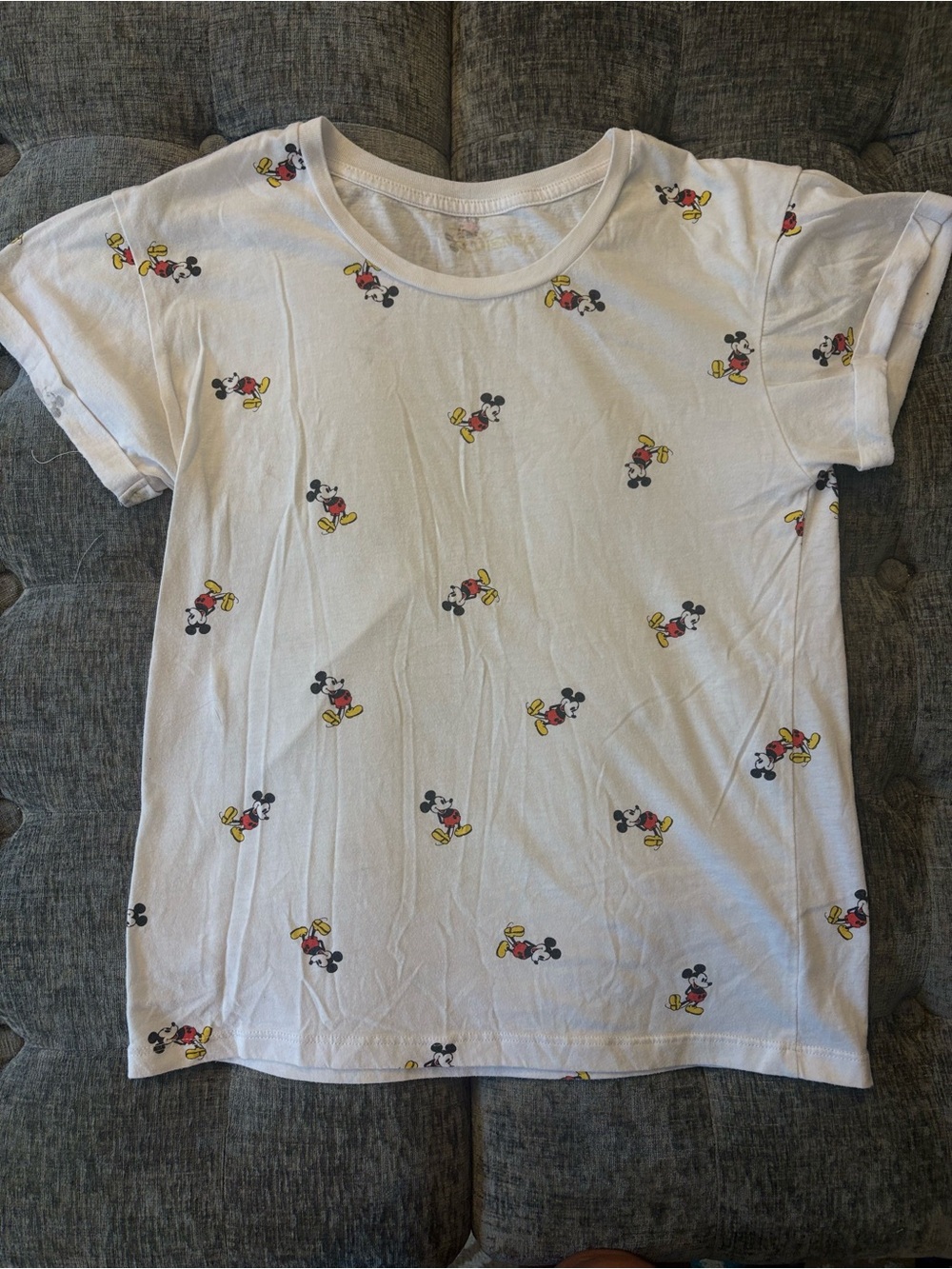 ADD-ON ITEM ONLY*** READ BELOW BEFORE PURCHASING Women’s White Mickey Mouse Prin